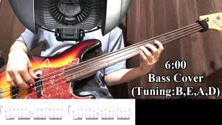 Dream Theater - 6:00 (Bass Cover + Tab)