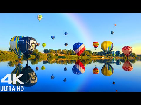 🎈Beautiful Hot Air Balloon Relaxing Piano Music - Soothing Instrumental Neditation Sleep Music #0306