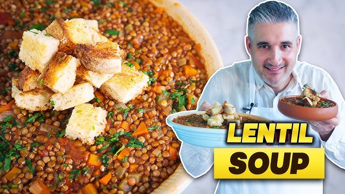 Lentils (Linsen) with Spaetzle a German Classic From Scratch 