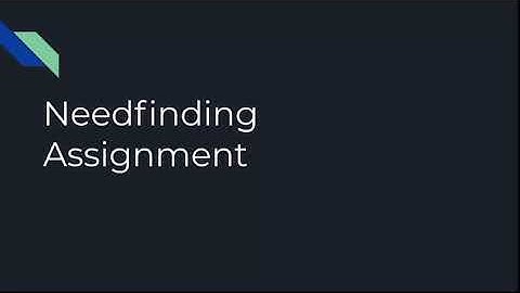 HCI Assignment 1: Needfinding/Usability