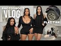 24 HOURS IN MY CHAOTIC LIFE | photoshoot, flat tire + more