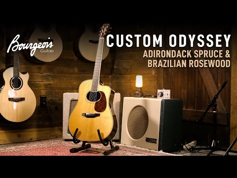 Bourgeois Luthier’s Choice Custom Odyssey Dreadnought  |  No Talking Demo