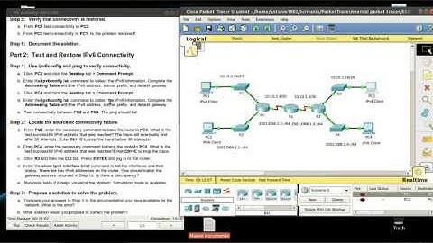 Packet Tracer  8 3 2 6