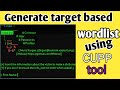 How to Create a Target-Based Wordlist with CUPP (Common User Passwords Profiler)