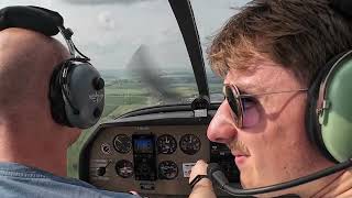 Vol d'instruction (12e et 13e leçon) en DR400 120