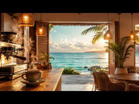 Tropical Sunset Coffee Jazz Ambience | 71 Minutes of Pure Calm Bossa Nova