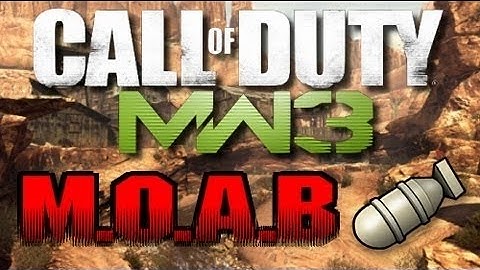 MW3 scar-l moab on dome(Music video)HD