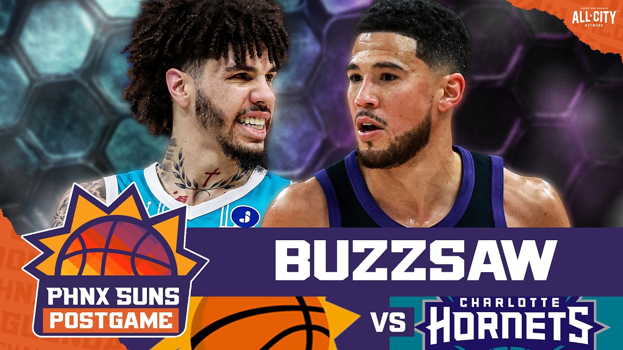 POSTGAME: Phoenix Suns DOMINATE LaMelo & Hornets Behind Booker, Green & Gillespie MASTERCLASS