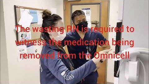 Controlled Substance Waste Video 2022