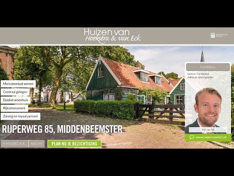 Te Koop: Rijperweg 85, Middenbeemster - Hoekstra En Van Eck Makelaars -  Méér Makelaar - Youtube