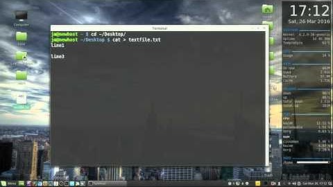 TerminalLab: Creating a Text File via the Terminal