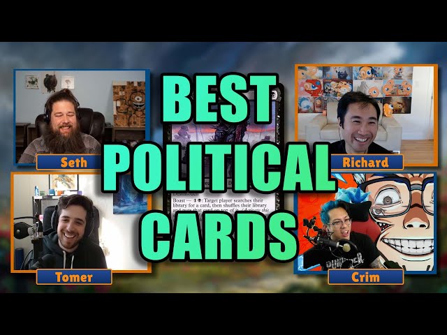 mtg best political cards Magic The Gathering Commander Puppets EDH Jamaica Top Ten Political Cards for