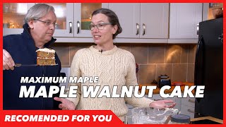 Maximum Maple Maple Walnut Cake Recipe - 500K Subscriber Thank You! Maximum Maple Maple Walnut Cake Recipe - 500K Subscriber Thank You!
