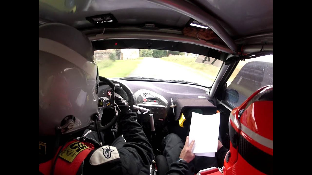 saxo super 1600 rallye de Sarlat 2014. ES8