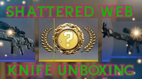 MY FIRST OPERATION SHATTERED WEB KNIFE UNBOXING!