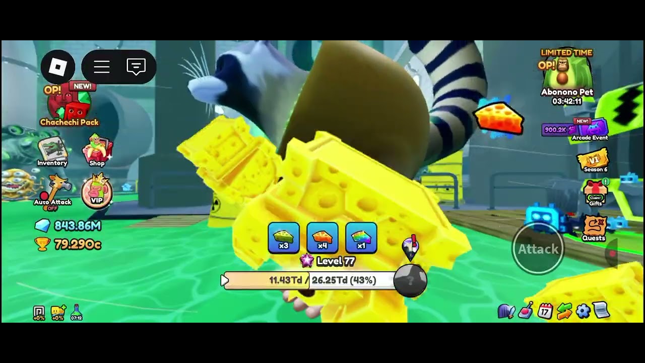 Открытие сундуков в брейнрот евалюшен 3 (Выпал админ)