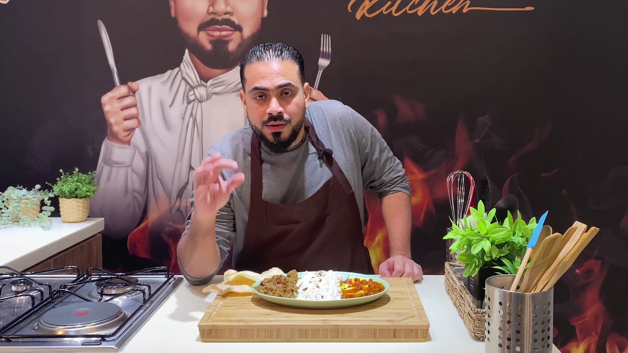 وصفة ايدام بيض مع رندن ( جاوي / اندونيسي )