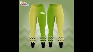 Women's Printed Leggings  Yoga and Athletic Wear   Workout Legging Pants Soft Capri Design 08 screenshot 2