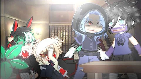 "I'm covering my ears like a kid" - Meme - Mha - V!Deku Au + Toga