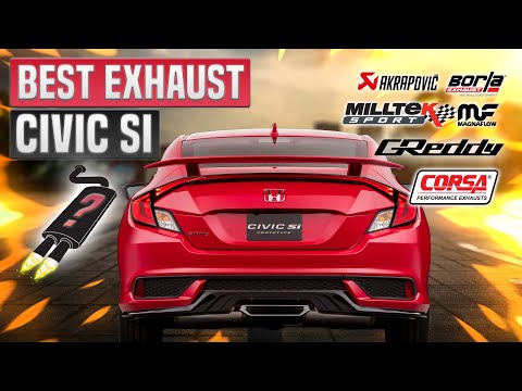 Honda Civic SI Exhaust Sound🔥 Injen,Borla,Invidia,GReddy,Magnaflow,Apexi,Remark,AWE