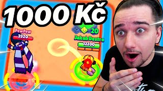 KOLOTOČ O 1000 Kč! Custom mode v Brawl Stars! 😱