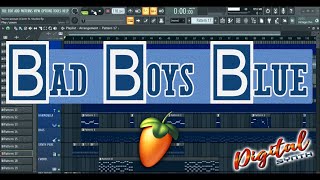 Video thumbnail of "Bad Boys Blue - You're a woman (Instrumental FL Studio 20.9.1)"