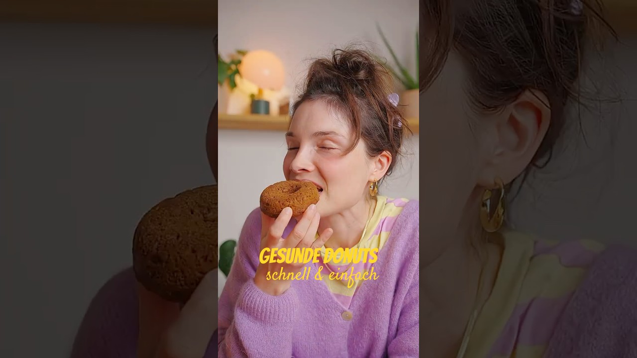 Gesunde Zimt Donuts | vegan & vollwertig – gebacken statt frittiert