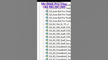 EA Robot mồi lệnh chờ bằng tay - EA bán tự động  #shorts