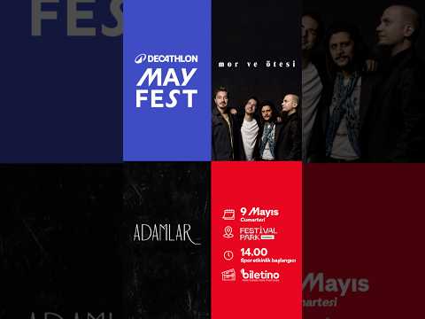 mor ve ötesi & Adamlar MayFest Sahnesinde!