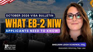 October 2026 Visa Bulletin: EB-2 NIW Filing Dates Just Changed!