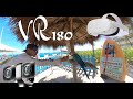 #VR180 SARAH the Parrot at Royal Vista Pompano Beach! Sunscreen Lotion Mascot.