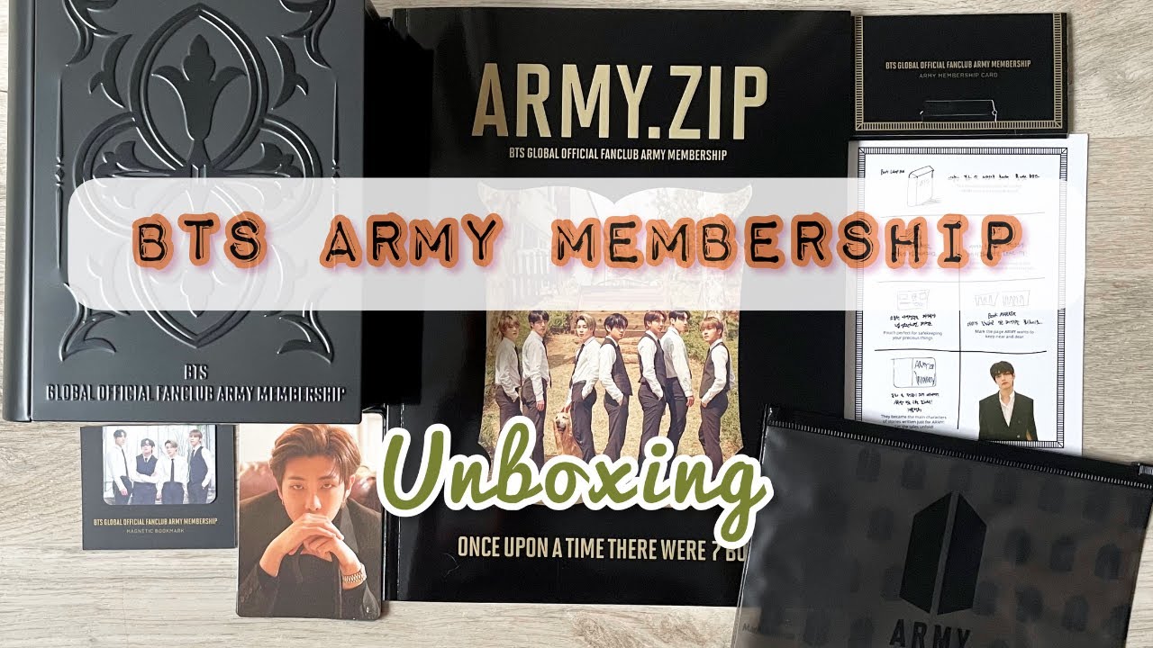 Распаковка мембершипа АРМИ // BTS 2020 ARMY Membership kit