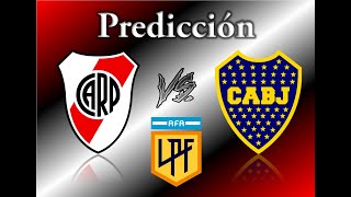 Predicción River Vs. Boca. Liga Profesional 2022