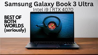 Samsung Galaxy Book 3 Ultra i9/4070 Review