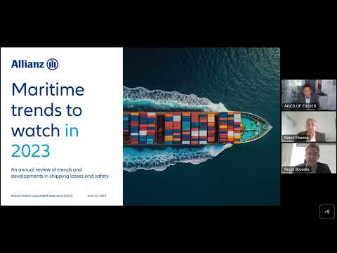 Safety U0026 Shipping Webinar - Maritime Trends To Watch In 2023