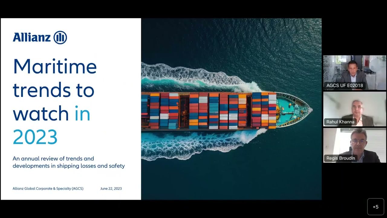 Safety & Shipping Webinar - Maritime trends to watch in 2023