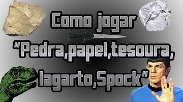 Como jogar Pedra Papel Tesoura 