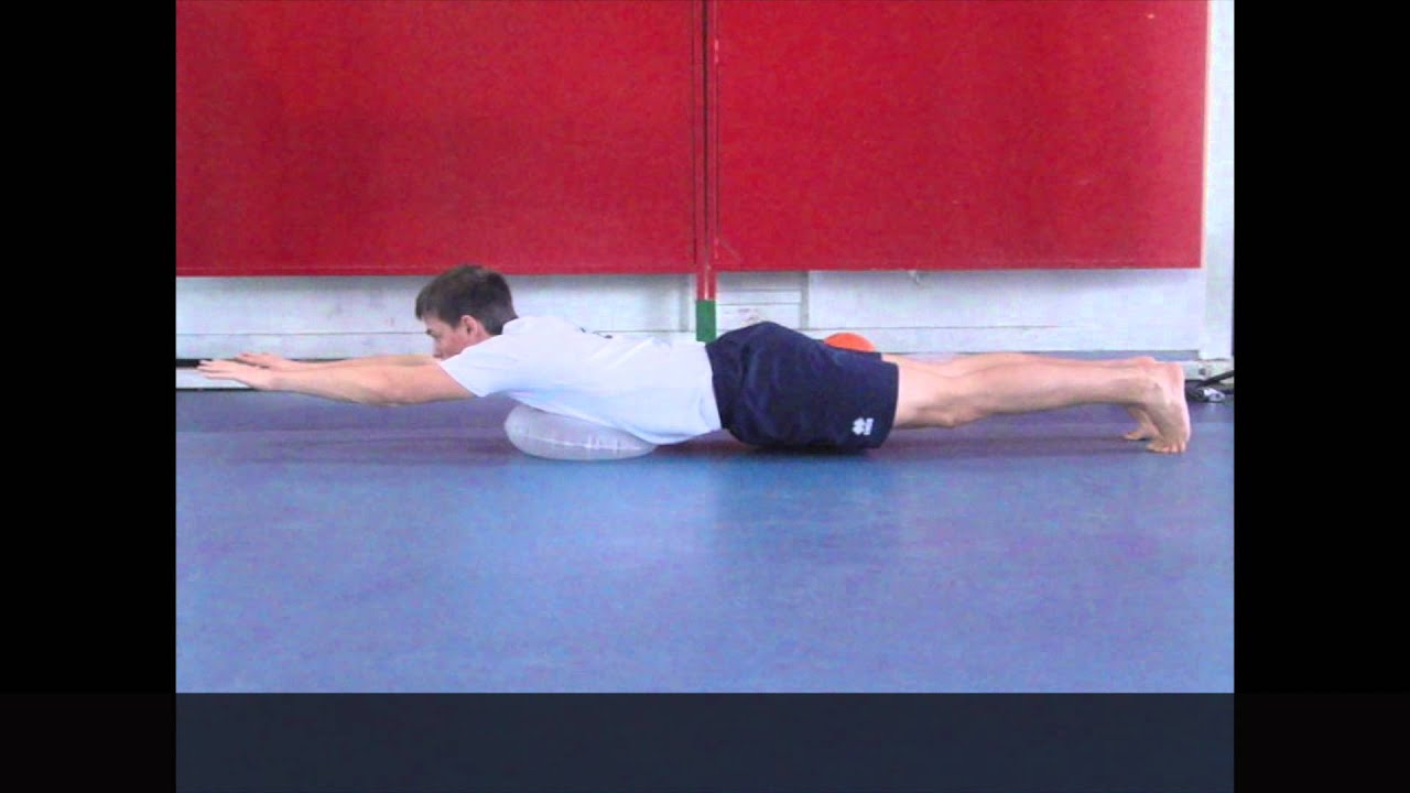 musculation avant bras Renforcement dorsal sur mini waff
