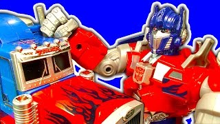 Transformers Optimus Prime Collection Pt1 Classic Robots In Disguise Toys