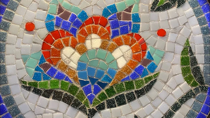 Ep. 79 PREPARING TWO MOSAIC SUBSTRATES, Flower motif mosaic lazy susan tray & the Mosaic Nativity.