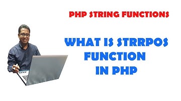 What is STRRPOS function in PHP.