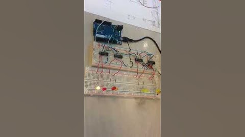 Arduino with shift register 74hc595