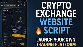 Launch your own crypto trading platform|| Binance clone website script