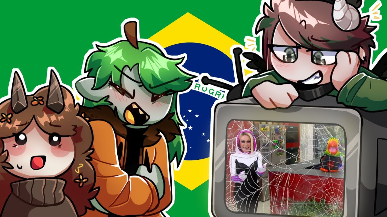 I showed my friends FUNNY MOMENTS from BRAZILIAN TV