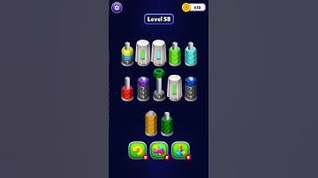 Nut Sort 3D | Level 58