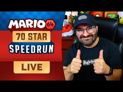 ANOTHER DAY... ANOTHER PB LETS GET IT! MARIO 64 SPEEDRUN - ANOTHER DAY... ANOTHER PB LETS GET IT! MARIO 64 SPEEDRUN