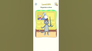 🧠DOP 3 : Draw One Part All Level: 374 Gameplay Solution 🚀🚀 #shorts #youtube