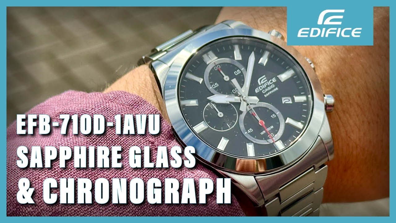 Unboxing The Casio Edifice EFB-710D-1AVU - YouTube