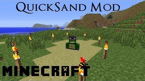 Minecraft Mod Showcase - QUICKSAND!!!