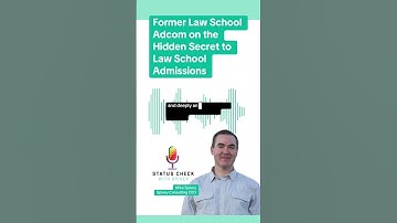 The Hidden Secret to Law School Admissions
